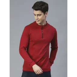 Rigo Men Hign neck Slim Fit Tshirt-picture-40