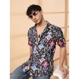 Rigo Men Opaque Printed Casual Shirt-picture-29