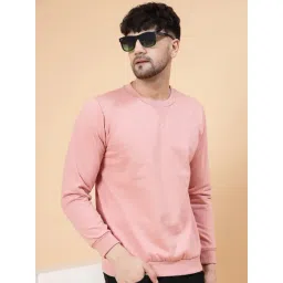 Rigo Pink Regular Fit Printed Round Neck Sweatshirt-picture-14
