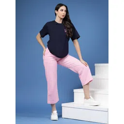 Rigo Pure Cotton Printed Drop-Shoulder Sleeves T-shirt-picture-19