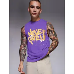 Rigo Purple Blended Printed Vest-picture-25