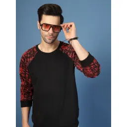 Rigo Red Regular Fit Abstract Sweatshirt-picture-32