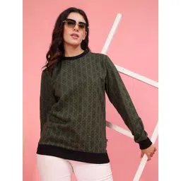 Rigo Women Printed Pullover Sweatshirt-picture-14