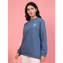 Rigo Women Printed Pullover Sweatshirt image 5