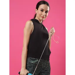 Rigo Women Solid Hooded Activewear Top-picture-18