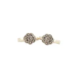 Rihi by P.C. Chandra Jewellers 925 Silver Flower Motif Toe-Rings for Women & Girls-picture-15
