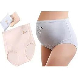 rinpoche 2 PCS pregnancy panty for women daily use, over bump pregnancy panty, High Waist Full Coverage panty, pregnancy panty after delivery, Full Belly Support Comfy Cotton Pregnancy Panty-picture-50