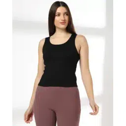rio basic Women Ribbed Regular Fit Tank Top-picture-34