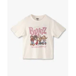 rio girls Girls Graphic Print Regular Fit Round-Neck T-Shirt-picture-34