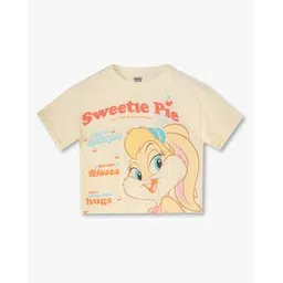 rio girls Girls Lola Bunny Print Relaxed Fit Crew-Neck T-Shirt-picture-19