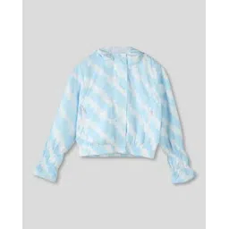 rio girls Girls Printed Crop Jacket-picture-10