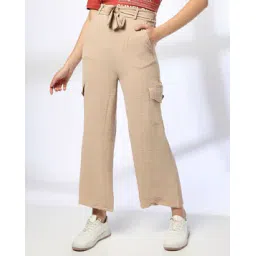 rio Women Parallel Fit Belted Cargo Pants-picture-40
