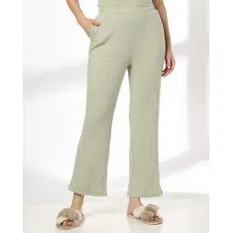 rio Women Ribbed Regular Fit Pyjamas with Insert Pocket-picture-44