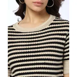 rio Women Striped Cotton Pullover image 4