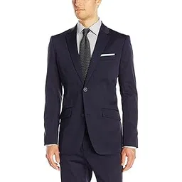 Men’s Regular Fit Formal Blazer (Blue)-image-6