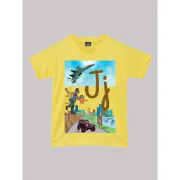 RISH Boys Alphabet J Educational Graphic Printed Short Sleeves T-shirt-picture-53