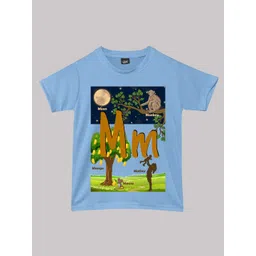 RISH Boys Alphabet M Educational Graphic Printed Short Sleeves T-shirt-picture-19
