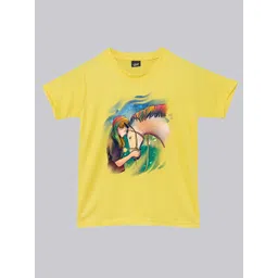 RISH Boys Graphic Printed Dry Fit Running Loose T-shirt-picture-48