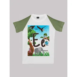 RISH Boys Graphic Printed Raglan Sleeves Cotton T-shirt-picture-21