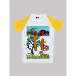 RISH Boys Graphic Printed Round Neck Casual T-shirt-picture-17
