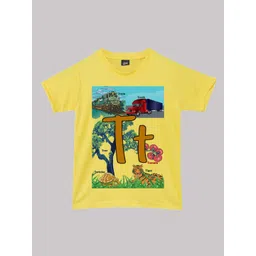 RISH Boys Graphic Printed Round Neck Casual T-shirt-picture-22