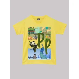 RISH Boys Graphic Printed Round Neck T-shirt-picture-38