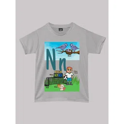 RISH Boys Typography Printed Round Neck Regular T-shirt-picture-31