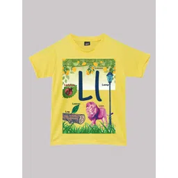 RISH Boys Typography Printed Round Neck Regular T-shirt-picture-35