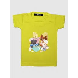 RISH Boys Yellow Printed Oversized T-shirt-picture-17