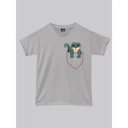 RISH Kids Graphic Printed Dry Fit Loose T-shirt-picture-40