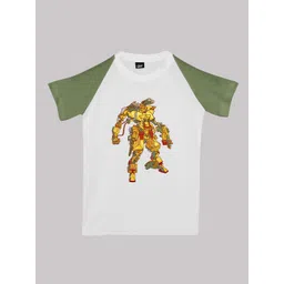 RISH Kids Graphic Printed Raglan Sleeves Cotton T-shirt-picture-33
