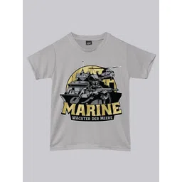 RISH Kids Printed Loose Dry Fit Round Neck Short Sleeves T-shirt-picture-47