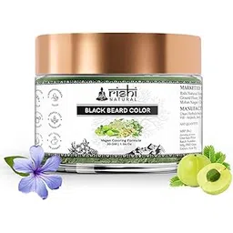 Rishi Natural Black Beard Colour (30gram) - Get Natural Black Beard Colour Free from Harmful Chemicals | All Natural Ingredients-picture-45