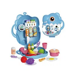 Rising Step Animal shape Back Pack Kitchen Set - Blue-picture-21