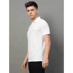RISS Men Solid Polo Collar Cotton T-shirt-picture-35