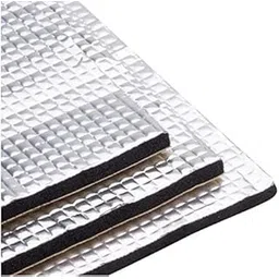 RITEDEAL Foil Self-Adhesive Heat Insulation Cotton – 200x200x10mm – High-Temperature Noise & Thermal Barrier Pad for 3D Printers, Cars, and Electronics-image-0