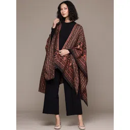 Ritu Kumar Indie Floral Printed Asymmetrical Hem Shrug-picture-29