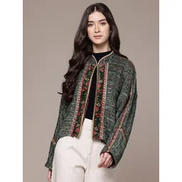 Ritu Kumar Women Boucle Tailored Jacket-picture-39