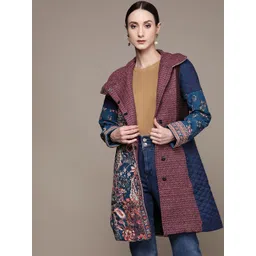 Ritu Kumar Women Floral Longline Tailored Jacket-picture-40