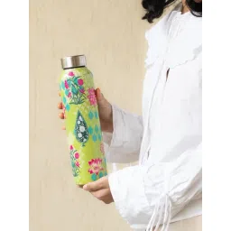 RITUALISTIC Lime Stainless Steel Water Thermos (1000 ml)-picture-48