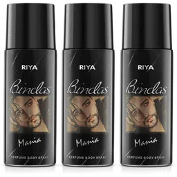 riya Bindas Body Spray Deodorant For Men's Pack Of 3 150 Ml Each Deodorant Spray-For Men-picture-28