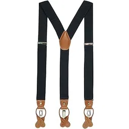 riyasat Men's Suspender Navy Blue Colour Wide Adjustable and Elastic Braces Y Shape Metal Clips, Elastic Straps with Very Strong clips -Heavy Duty-picture-42