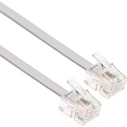 RJ11 Cable ADSL 16.4ft Extension Lead Phone Cord Telephone Plug High Speed Xfinity Internet Broadband Male to Male Router and Modem to RJ11 Phone Socket, Microfilter, Landline Wire (White)-picture-12
