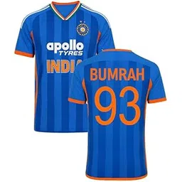 RJM Bumrah New T20 World Cup India Cricket Jersey 2026-2027 for (Kids,Boys,Men)-picture-22