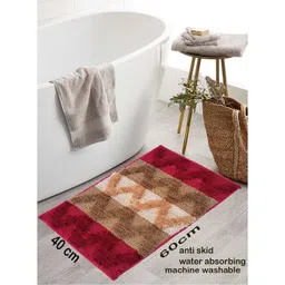 RJVT Beige Microfibre 1400 GSM Bath Rugs-picture-16