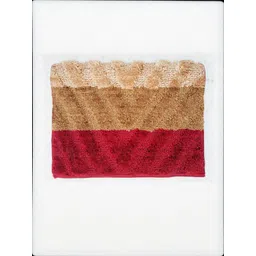 RJVT Beige Microfibre 1400 GSM Bath Rugs image 2