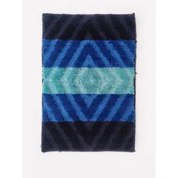 RJVT Blue Microfibre 1400 GSM Bath Rugs-picture-19