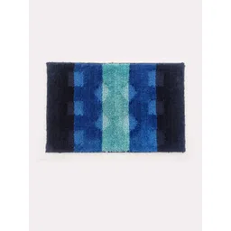 RJVT Blue Microfibre 1400 GSM Bath Rugs-picture-22