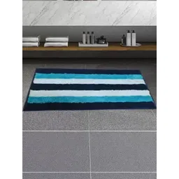 RJVT Blue Microfibre 1400 GSM Bath Rugs-picture-13