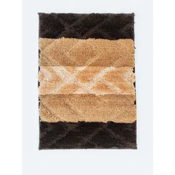 RJVT Brown Microfibre 1400 GSM Bath Rugs-picture-32